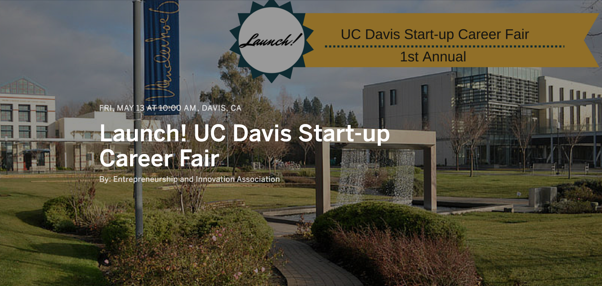 Launch! UC Davis Startup Career Fair StartupSac
