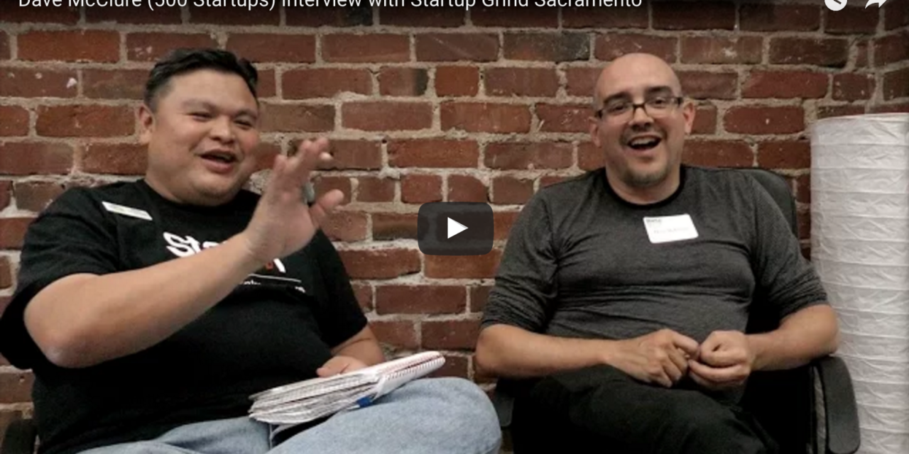 500 Startups Co-Founder Dave McClure:  Have Fun, Get Sh*t Done