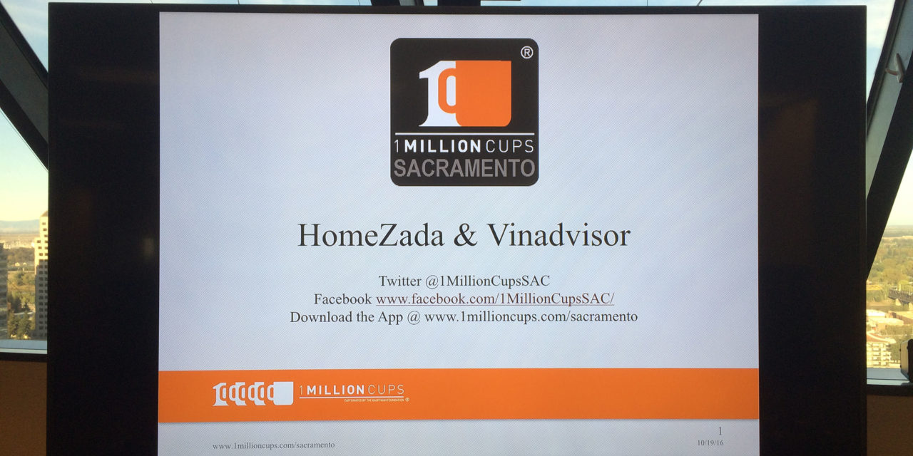 HomeZada and vinadvisor present at 1 Million Cups