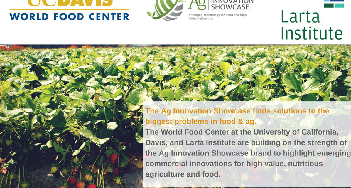 Announcing The First California Ag Innovation Showcase May 8-9