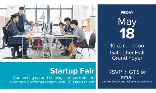 Check Out UC Davis Startup Fair – May 18