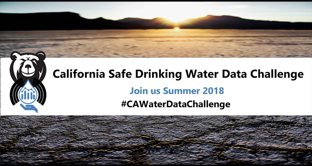 California Open Data and a Clean Water Challenge Demonstrate Leading Edge Civic Innovation