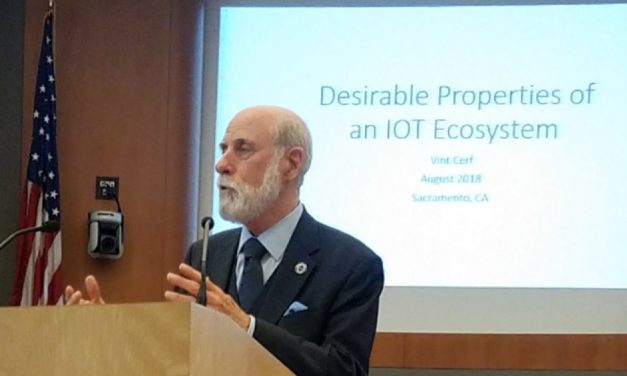 Dr. Vinton Cerf, the Father of the Internet, Delivers Keynote in Sacramento