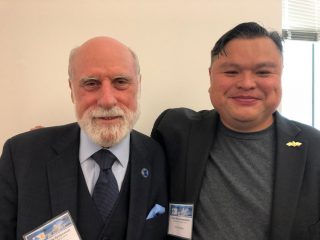 Dr. Vinton Cerf and Rich Foreman