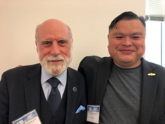 Dr. Vinton Cerf and Rich Foreman