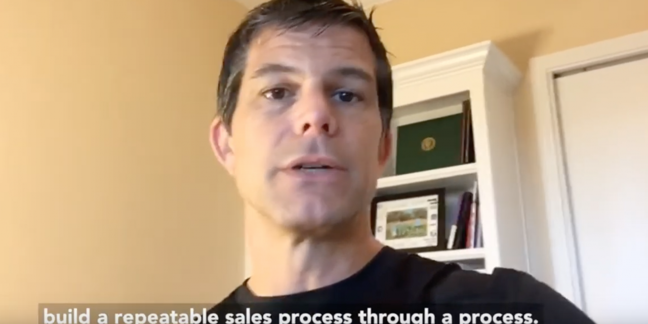 Sales Coach Scott  Sambucci Offers Help for Startups