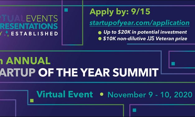 8th Annual Startup of the Year Competition & Summit  100 Semifinalists Pitch for up to $20K in Potential Investment