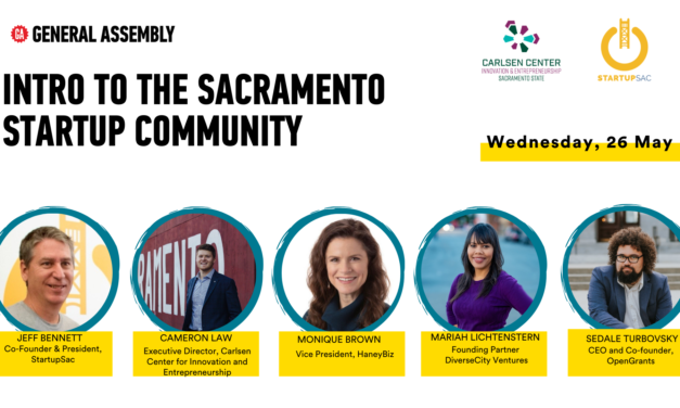 Introduction to the Sacramento Startup Community