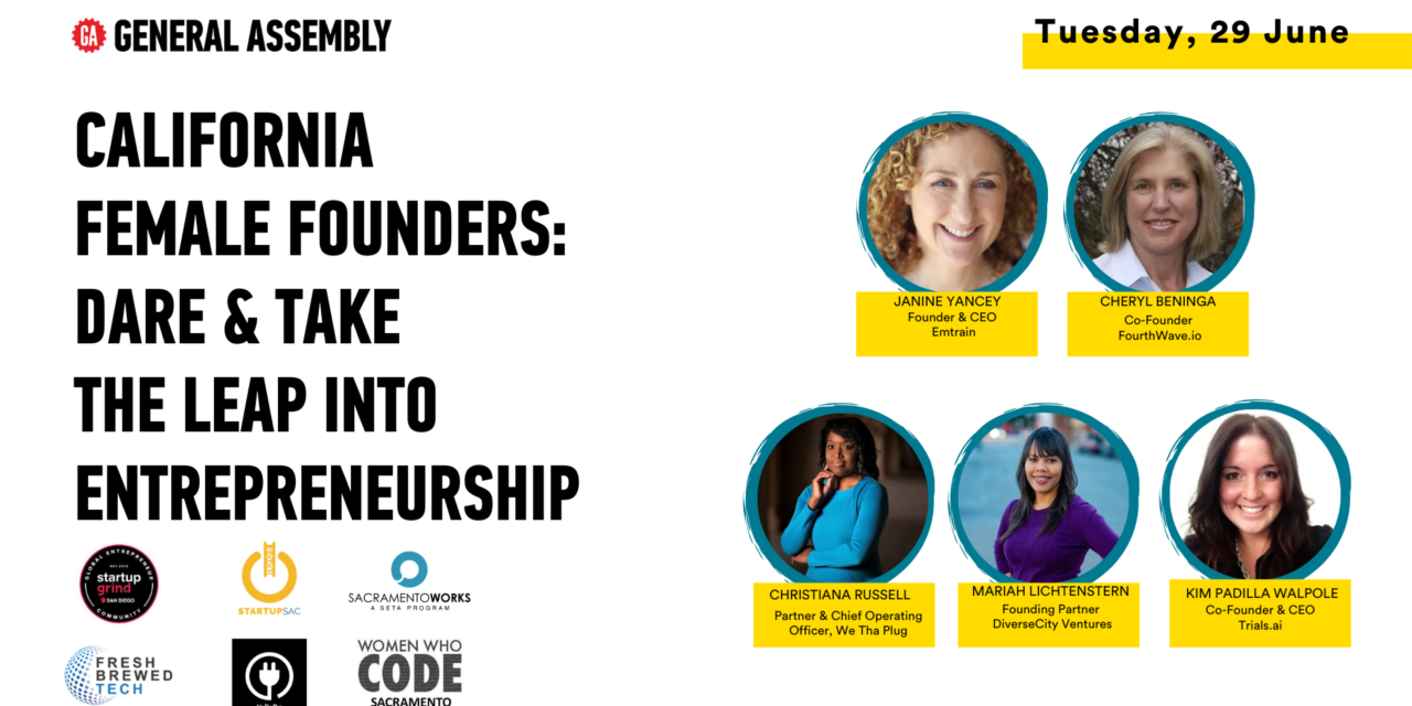 California Female Founders: Dare & Take The Leap Into Entrepreneurship