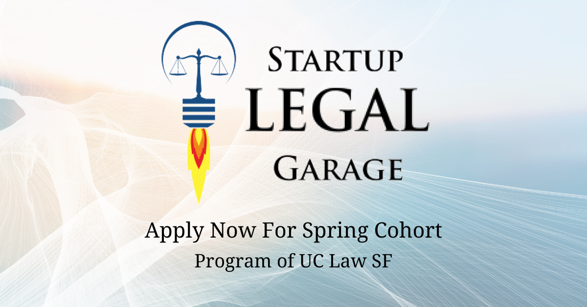 Legal Support: Apply for Startup Legal Garage