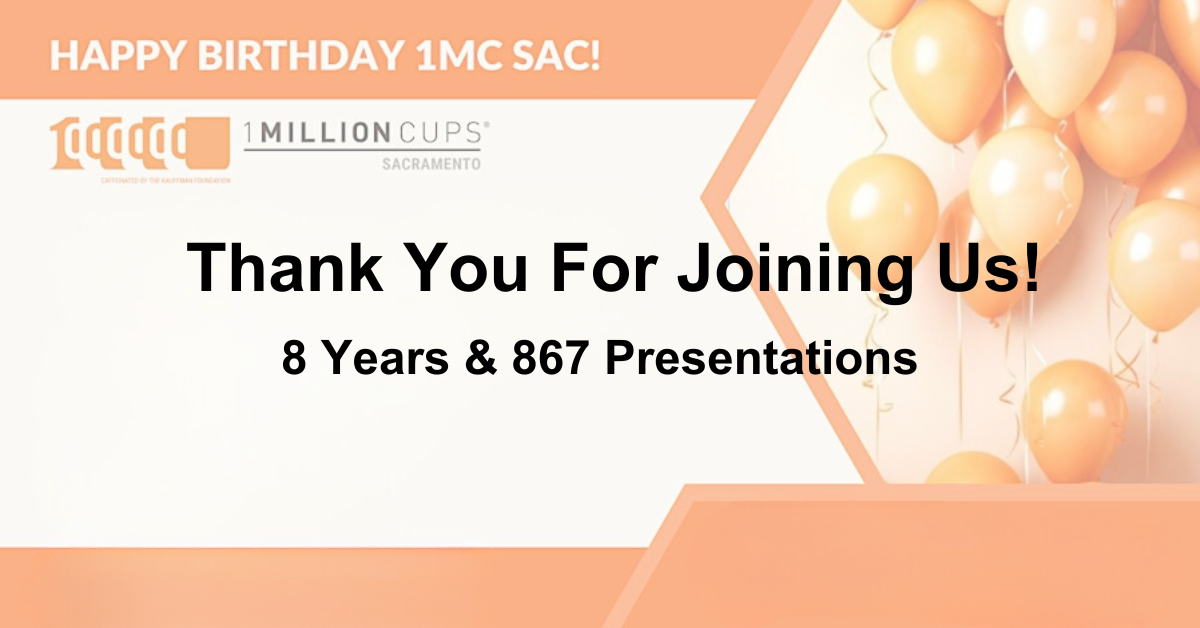 Celebrating 8 Years of 1 Million Cups Impact