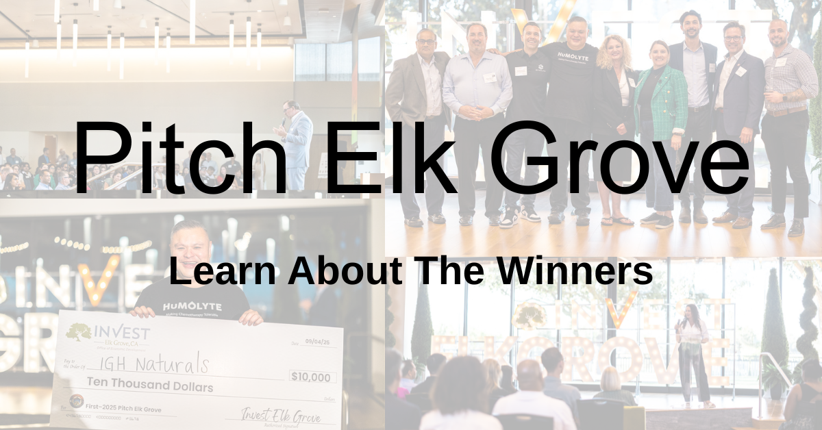 Pitch Elk Grove Startup Highlights and Winners