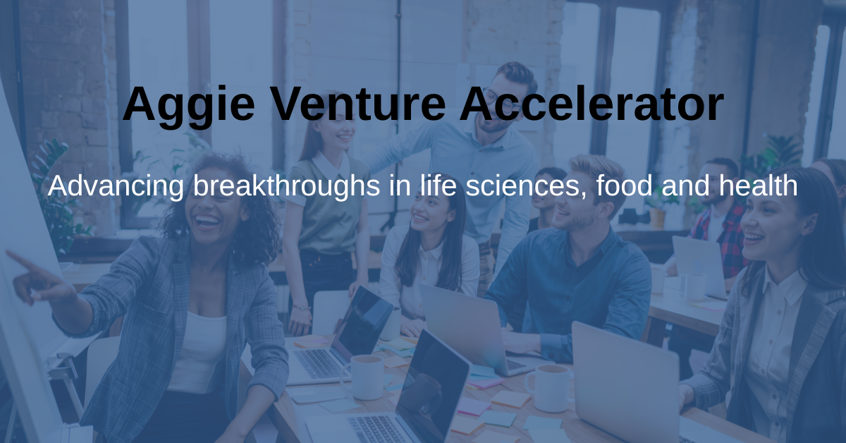 Venture Accelerator Debuts at Aggie Square