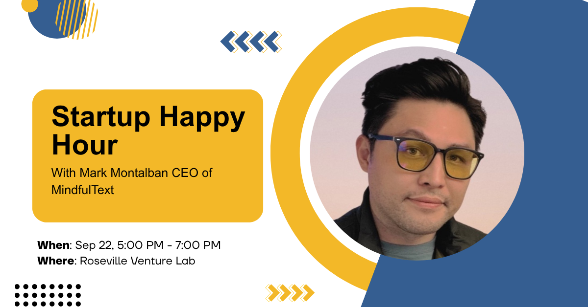 Startup Happy Hour Comes to Roseville